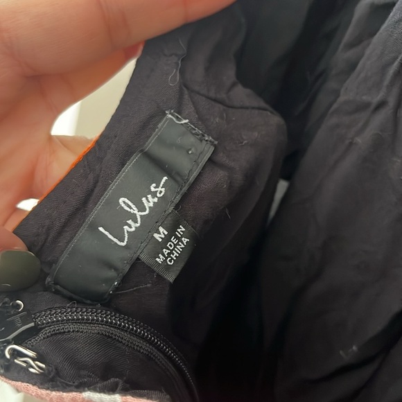 Lulu’s Getaway Vibes Black Floral Print Short Sleeve Wide-Leg Jumpsuit - Picture 5 of 5